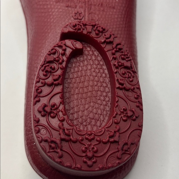 Oka-B Madison Slide jelly Sandals SZ L 9.5-10 slip on massage beads footbed flat - Picture 7 of 11